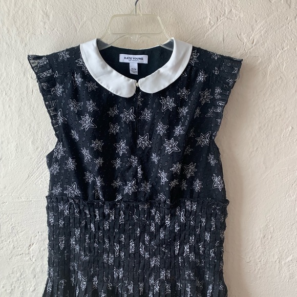 Kate Young for Target Black Sparkle Midi Dress - Picture 2 of 10